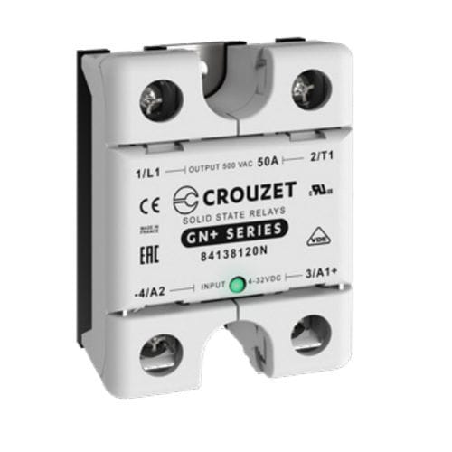 Statisches Relais / AC - GN+ - Crouzet - DC / einphasig / für DIN-Schiene
