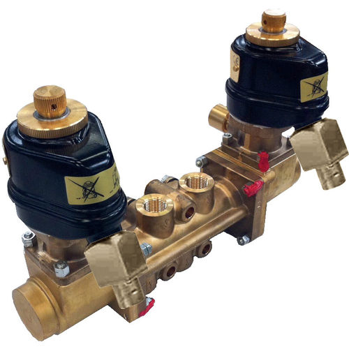 Direktgesteuertes Magnetventil - ASCO™ 232 - ASCO - 4-Wege / für Gas / robust