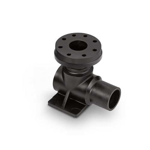 Hydraulikanschluss - Duckfoot  - Reinert-Ritz GmbH  - Flansch / 90°-Winkel / ISO