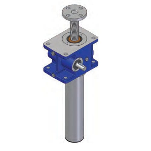 Spindelhubgetriebe / axial verfahrende Spindel - VMP series - SNT - rotierende Spindel / Trapezgewindespindel / axial verfahrende Kugelgewindespindel
