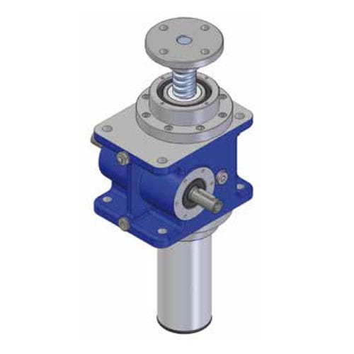 Kugelgewindespindel-Spindelhubgetriebe - VMP-BS-A series - SNT - axial verfahrende Spindel / motorisiert