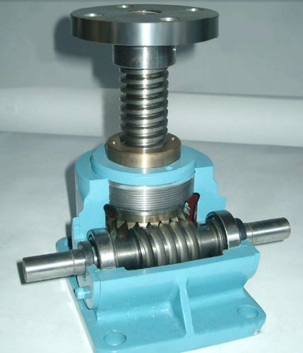 Spindelhubgetriebe / axial verfahrende Spindel - LVM series - SNT - Trapezgewindespindel / Kugelgewindespindel / Sicherheitsmutter