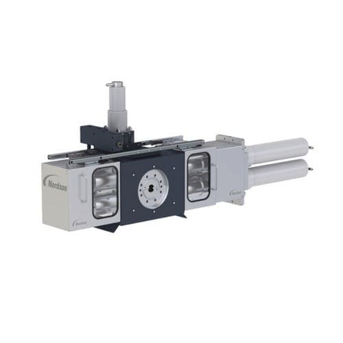 Kontinuierlicher Siebwechsler - BKG® HiCon™ V-Type 3G - Nordson Polymer Processing Systems - Extrusion / Polymer