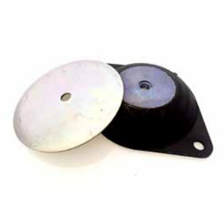 Runde elastische Lagerung - BCA series - CEF POLYMERES - Metall / Elastomer / für Maschinen