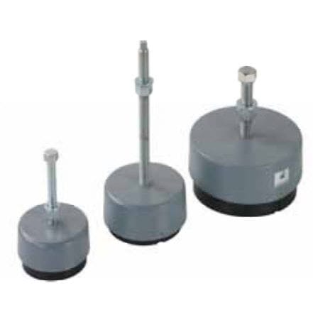 Maschinenfuß - LMPS series - CEF POLYMERES - Gusseisen / Nivellier / Antivibration