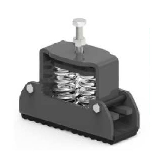Zylindrische elastische Lagerung - VRR series - CEF POLYMERES - Metall / für Füße / Federisolator