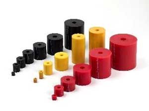 Druckfeder - STRATHANE - CEF POLYMERES - zylindrisch / Elastomer / Leistung