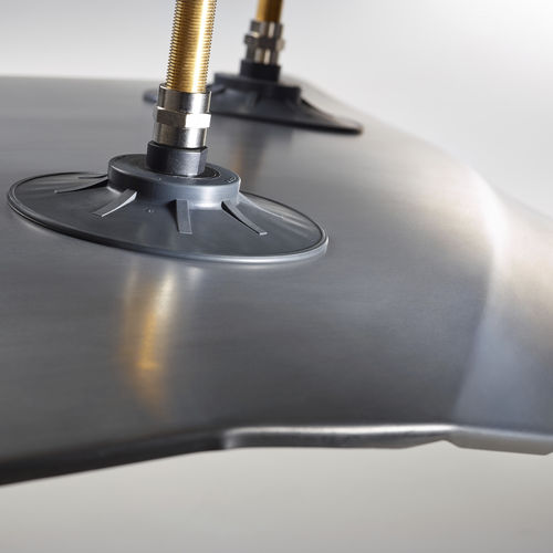 Runder Saugnapf - CFC Series - COVAL - flach / Polyamid / Elastomer