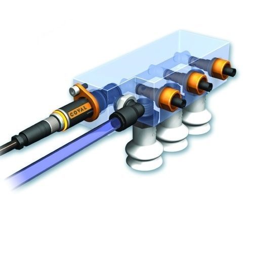 Geschmierter Venturi-Ejektor - CBP Series - COVAL - einstufig / für Maschinen / für Ventil