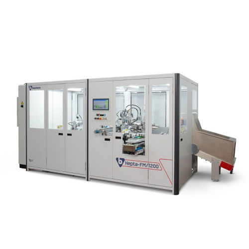 Produktionsanlage für Dentalbürsten - HEPTA-FM - GB BOUCHERIE NV - automatisch / Hochgeschwindigkeit / drehbar