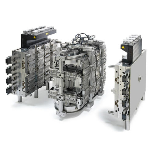 Horizontale Spritzgießmaschine - FLEXI CUBE - GB BOUCHERIE NV - hydraulisch / Mehrkomponenten