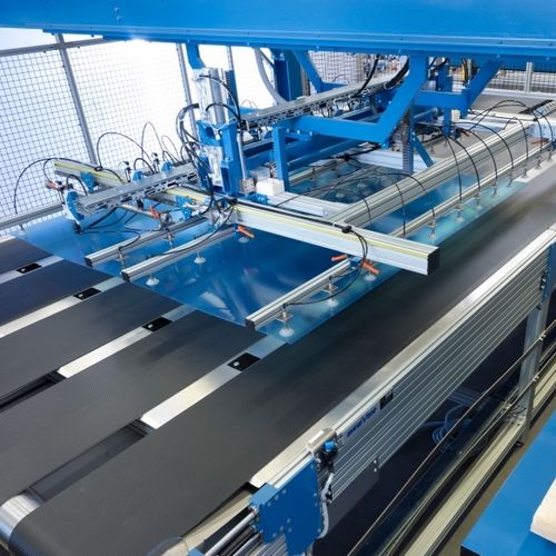 Stapelmaschine für Platten - Breyer GmbH Maschinenfabrik - für Extrusionsanlagen / modular