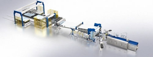 Mehrschicht-Extrusionsanlage - Breyer GmbH Maschinenfabrik - für das Thermoformen / für Platten / für PP