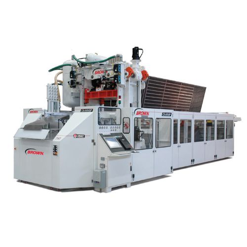 Kunststofffolien-Thermoformmaschine - Brown® CS Quad series - BMG - für Lebensmittelverpackung / zur Drinkbecher-Herstellung / automatisch