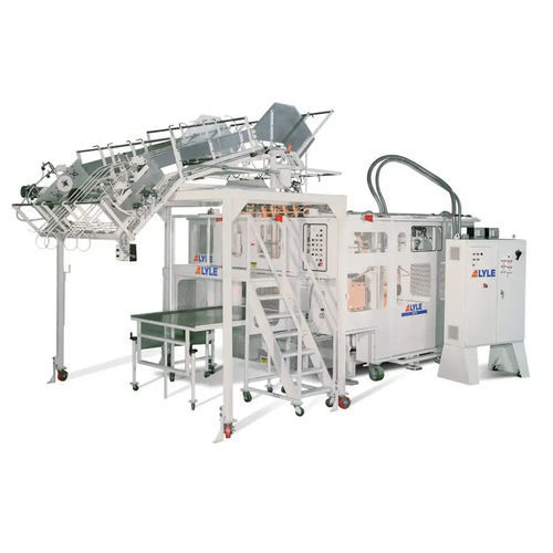 Mechanische Presse - Lyle® P2 series - BMG - Abgrat / für Thermoformanlagen / PLC-gesteuert