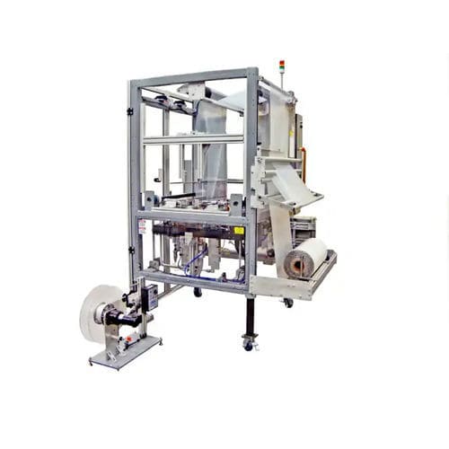 Schrumpffolienverpackungsmaschine für Muffen - NAS® - BMG - senkrechtbetrieben / manuell / servogesteuert