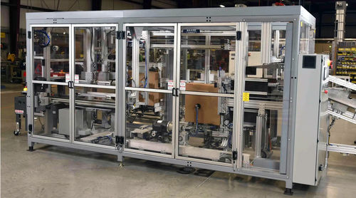 Horizontaler Kartonpacker - NAS® ComPack series™  - BMG - PLC-gesteuert / kompakt / servogesteuert