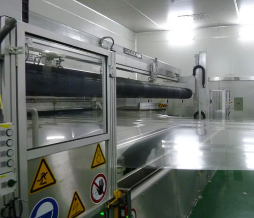 Flachfolien-Extrusionsanlage - Brückner Maschinenbau - für Thermoplaste / mit Inline-Druckeinheit