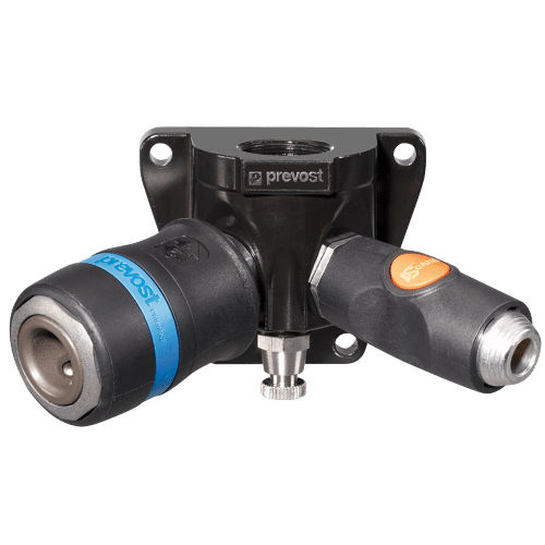 Pneumatischer Anschluss - ISG 118104WKB6 - Prevost - Einschraub / Push-to-Lock / Y-förmig