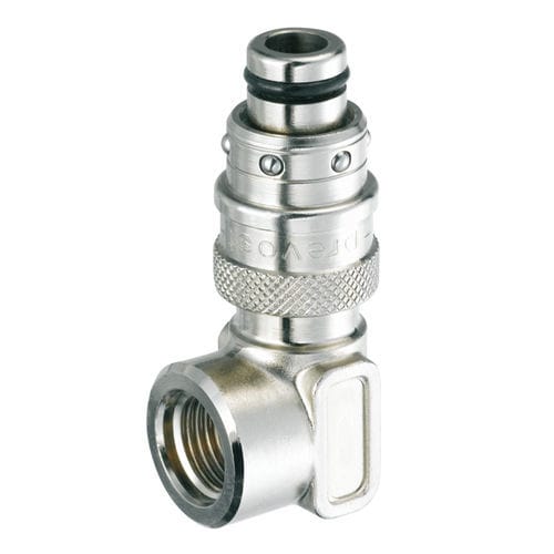 Pneumatischer Anschluss - CPI 086101RE - Prevost - Gewinde / Push-in / 90°-Winkel