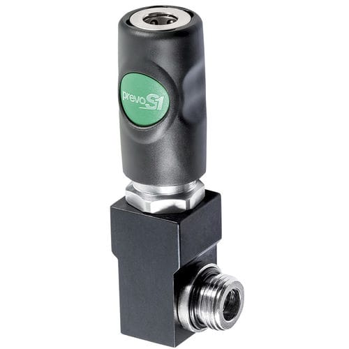 Pneumatischer Anschluss - ESI 071153SE - Prevost - Push-to-Lock / rechtwinkelig / Verbundwerkstoff