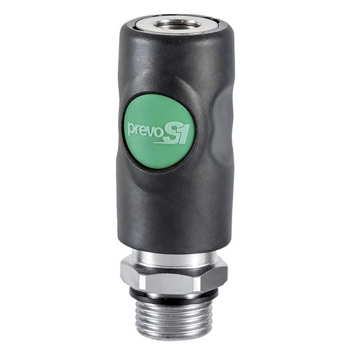 Pneumatischer Anschluss - ESI 071153HE - Prevost - Gewinde / Push-to-Lock / Verbundwerkstoff