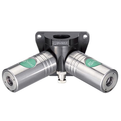 Pneumatischer Anschluss - ESI 118104WK - Prevost - Push-to-Lock / Y-förmig / wandmontiert
