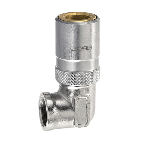 Hydraulikanschluss - PREOL 06110xRE series - Prevost - Gewinde / Schnell / 90°-Winkel