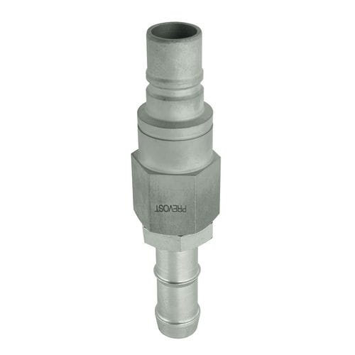 Industrie-Hydraulikadapter - PREOL 166819 - Prevost - beidseitig rilliert / Edelstahl / Messing