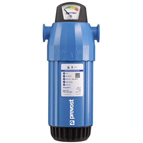Druckluftfilter - MFM - MFS - MFC series - Prevost - Patronen / Aktivkohle / silikonfrei