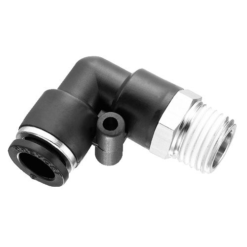 Pneumatischer Anschluss - RPC MR series - Prevost - Push-in / 90°-Winkel / Polymer