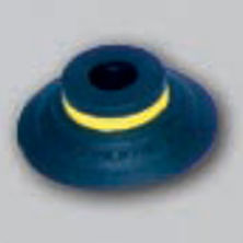 Flacher Saugnapf - F43MU series - SAPELEM - Nitril / für Materialumschlag