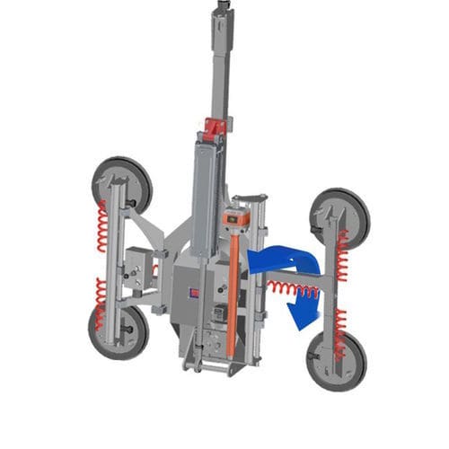 Schwenktraverse - P series - SAPELEM - für Industrieanwendungen / für Glasplatten / elektrisch