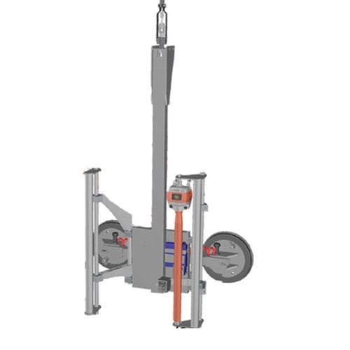 Vertikale Traverse - V series - SAPELEM - für Glasplatten / elektrisch