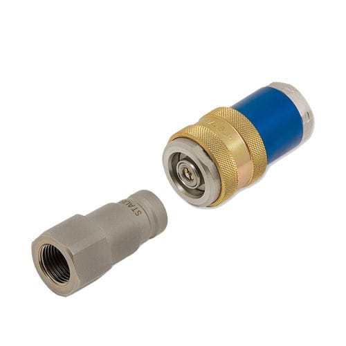 Hydraulikanschluss - SBA - Stäubli Fluid Connectors - Schnell / Kohlenstoffstahl