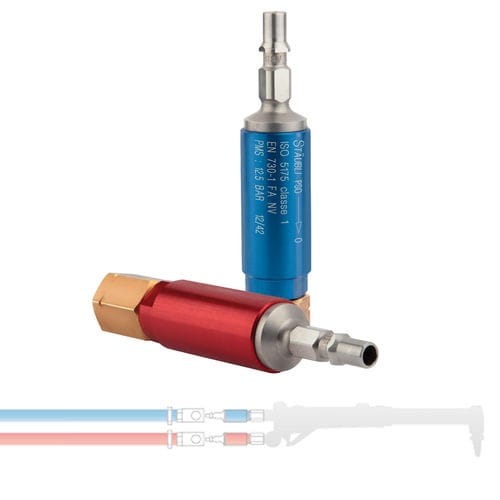 Pneumatischer Anschluss -  PSO PSA PSP - Stäubli Fluid Connectors - Schnell / außen/innen / Sicherheit