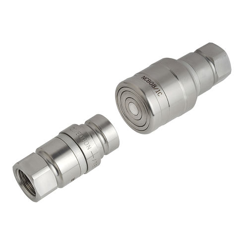 Pneumatischer Anschluss - NCB - Stäubli Fluid Connectors - Schnell / Edelstahl / für Chemieanwendungen