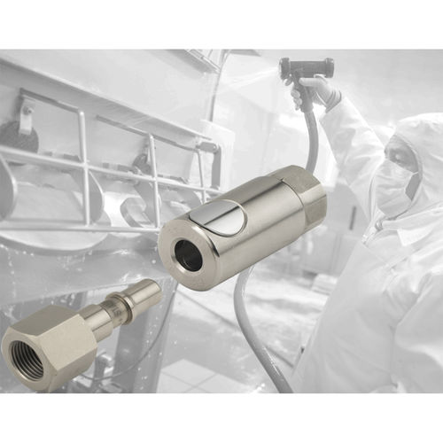 Schnellkupplung - RBE AGROX - Stäubli Fluid Connectors - hydraulisch / pneumatisch / Edelstahl