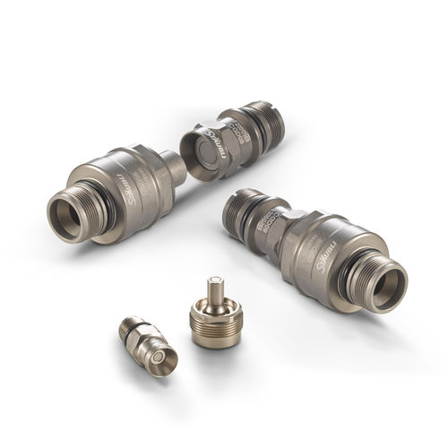Kühlmittelanschluss - CGD - Stäubli Fluid Connectors - Schnell / vernickeltes Messing / Aluminiumlegierung