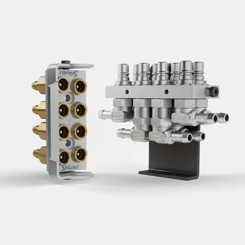 Hydraulische Multikupplung - SMI multi-couplings Temperature control - Stäubli Fluid Connectors