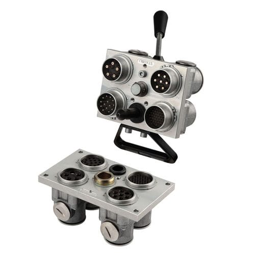 Hybrid-Steckverbinder - REP - Stäubli Fluid Connectors - Daten / DIN / zirkulär