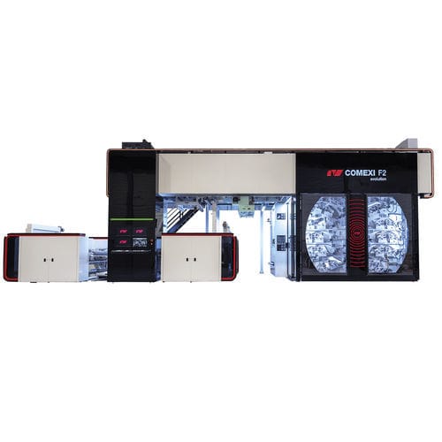 10-Farben-Flexodruckmaschine - F2 Evolution - Comexi Group Industries - Zentraltrommel