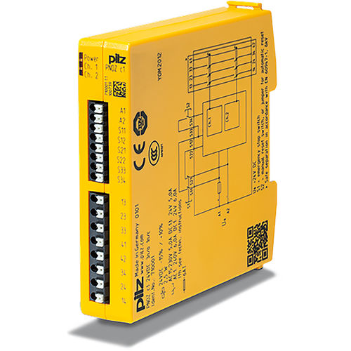 Notausschalter-Sicherheitsrelais - PNOZcompact - PILZ - für Lichtvorhang / SIL / PLe