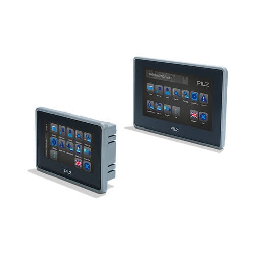 Terminal mit Touchscreen - PMI series - PILZ - einbaufähig / RISC / IP65