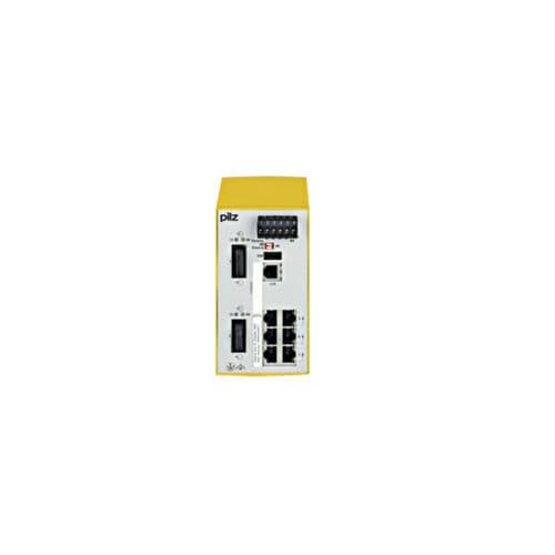 Ethernet-Switch / managed - PSSnet SHL 6T 2FSMSC MRP - PILZ - 8 Ports / 10/100BaseT(X) / Standard