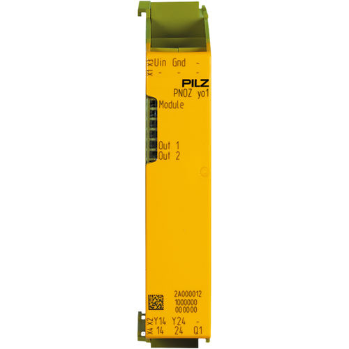 E/A-Erweiterungsmodul - PNOZ yo1 2SO - PILZ - für Sicherheitsrelais / modular