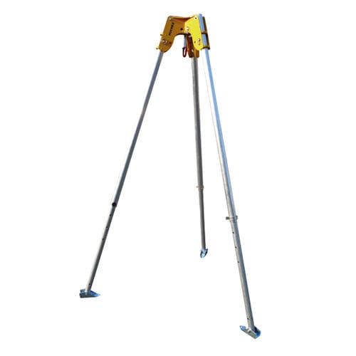 Aluminium-Dreibock - CT3 - HUCHEZ - mit Gelenk / kompakt / korrosionsbeständig