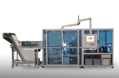 Visuelle Inspektionsmaschine - dSort 4s - Doss Visual Solution - Oberflächen / für große dehnbare Teile / Industrie