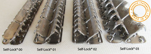 Transportbandverbindung für geringe Belastung - SELF-LOCK ® - MLT MINET LACING TECHNOLOGY SA