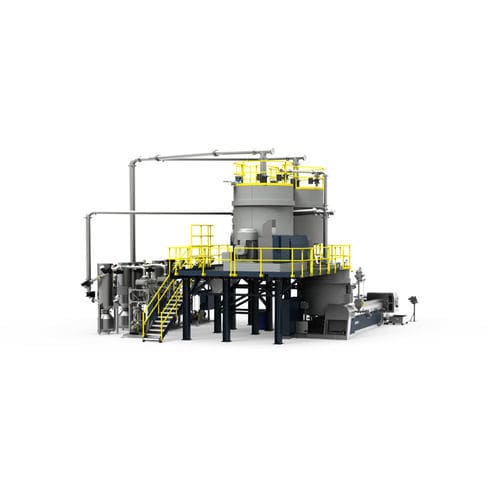 Kompakte Extrusionsanlage - VACUREMA® PRIME - EREMA Engineering Recycling Maschinen und Anlagen - für das Thermoformen / für Platten / Kunststoffrecycling